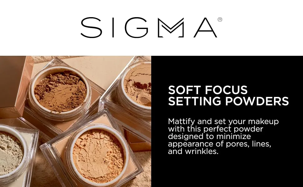 Sigma Beauty Soft Focus Setting Powder - Buttermilk - Sigma Beauty Soft Focus Setting Powder