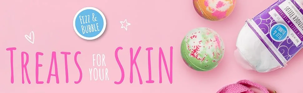Fizz & Bubble Premium Moisturizing Bubble Bath Bomb Truffles for Adults  Women  Kids  and Gifts - 9 Bath Bomb Set - Donuts - Fizz & Bubble