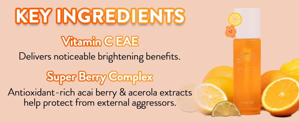 LANEIGE Radian-C Brightening Treatment Essence: Brighten and Visibly Smooth - mod 2