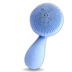 ZAQ Tara Sonic Vibrating Magnetic Beads Rechargeable Facial Cleansing Brush  Face Wash  Waterproof (Black) - Face cleanser