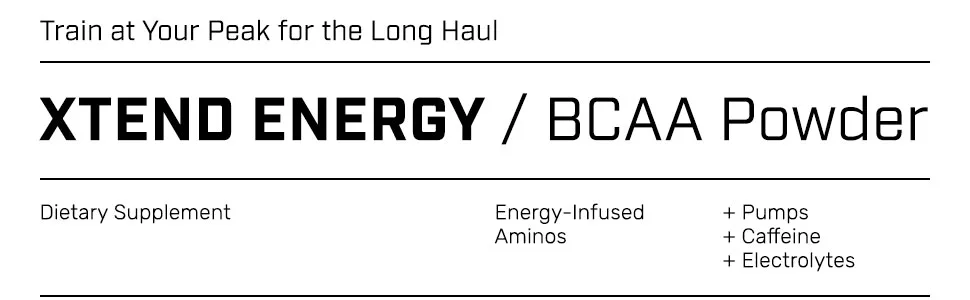Scivation Xtend Energy - Xtend Energy BCAA Powder