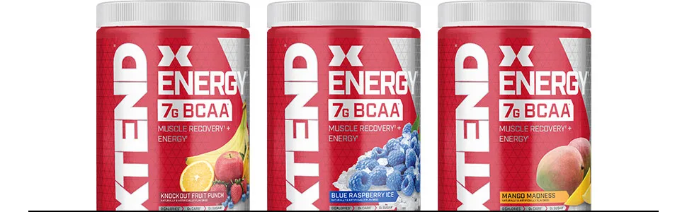 Scivation Xtend Energy - Xtend Energy BCAA Powder