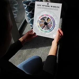 Arts and Crafts Activity   A Challenging and Fun Way to Brainstorm and Expand Creativity to Combat Artist Block | Art Brainstorming Tool - original action