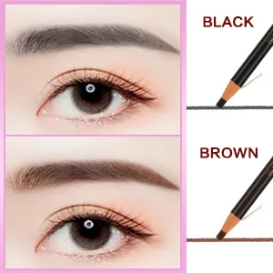 QUEEJOY Eyebrow Mapping Set includes 10mX2 Colors Brow Mapping String Eyebrow Thread  100pcs Eyebrow Ruler Stickers  Light Beige and White Brow Paste & 3 Concealer Brushes  Eyebrow Pencil and Instructions  Microblading S... - Peel off eyebrow pencil