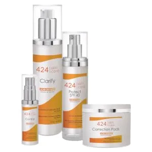 424 Skin Care BB Cream- Dermatologist Tested & Recommended - Clinically Proven Formula 2.1 fl oz - acne kit