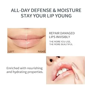 kukubird Clear Moisturizing Crystal Stone Nourishing Lip Oils (Lip Oil - Crystal Pink) - product information 4