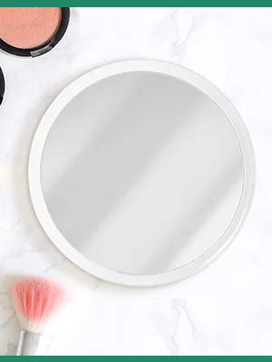 Jumbl 6  7X Magnifying Mirror  Compact Suction Cup Makeup Mirror with 7X Magnification for Bathroom  Shower  Beauty & Skin Care  Brow Threading & Tweezing - product information 2