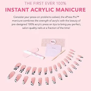 KIARA SKY PROFESSIONAL NAILS XPRESS PRO 100% ACRYLIC PRESS ON NAILS (Oh Holo There) - xPress Pro