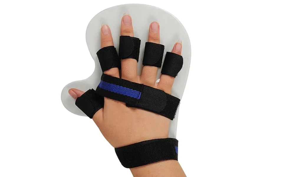 Finger Training Device Finger fingerboard rehabilitation training device fixed Rehab Equipment Finger Orthotics Finger Splint Brace ability (Left hand) - hand splint ulnar deviation splint right hand splint metacarpal splint right hand hand