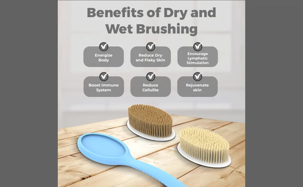 Avilana Shower Body Brush with Long Curved Handle  Long Silicone Handle Back Scrubber With Dual-Sided Long Handle Bath Shower Brush with Soft and Stiff Bristles (Long Handle-Dark Gray) - back shower scrubber shower back brush back cleaner for shower shower body brush