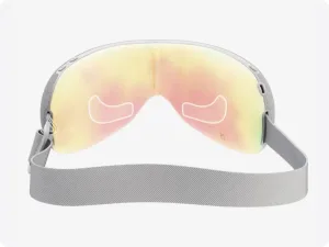SmartGoggles by Therabody  Biometric Heated Facial Massage Device  Bluetooth Enabled Stress Relief Vibration Goggles  3 Custom Modes for Migraine Relief and Improved Sleep Using SmartSense Technology - SmartGoggles