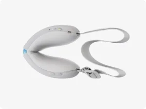 SmartGoggles by Therabody  Biometric Heated Facial Massage Device  Bluetooth Enabled Stress Relief Vibration Goggles  3 Custom Modes for Migraine Relief and Improved Sleep Using SmartSense Technology - SmartGoggles
