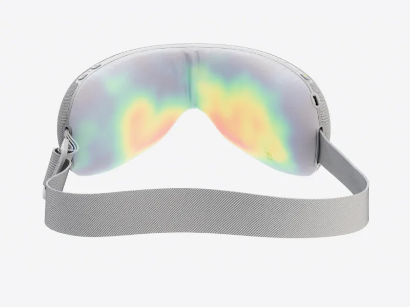 SmartGoggles by Therabody  Biometric Heated Facial Massage Device  Bluetooth Enabled Stress Relief Vibration Goggles  3 Custom Modes for Migraine Relief and Improved Sleep Using SmartSense Technology - SmartGoggles