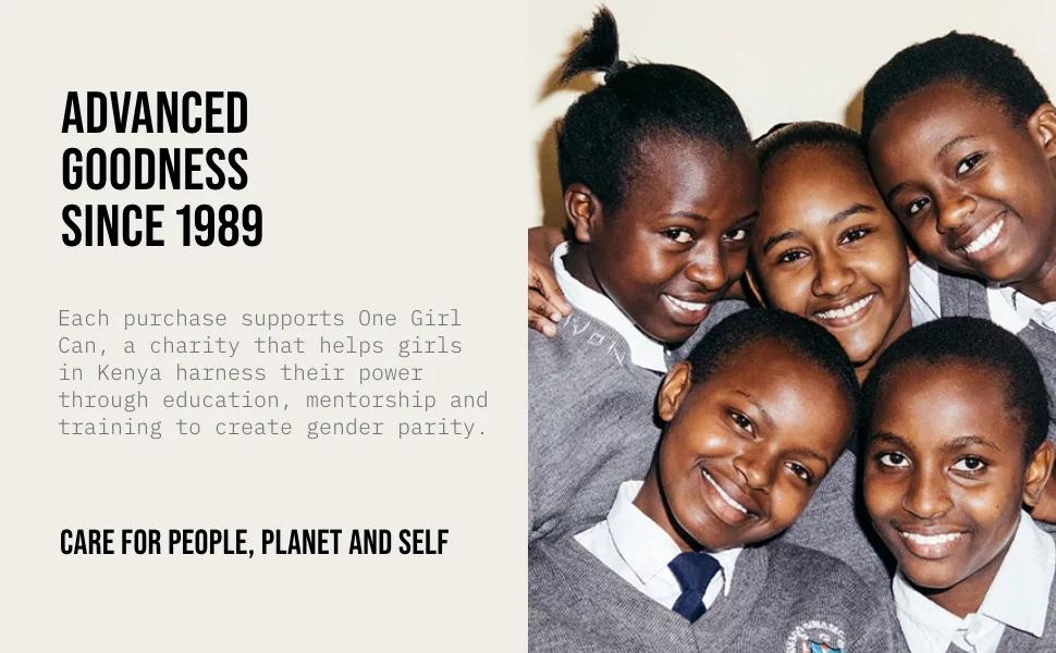 AG Care Conditioner New Collection - Advanced Goodness Since 1989 - Care for people, planet and self. We pair with One Girl Can charity.
