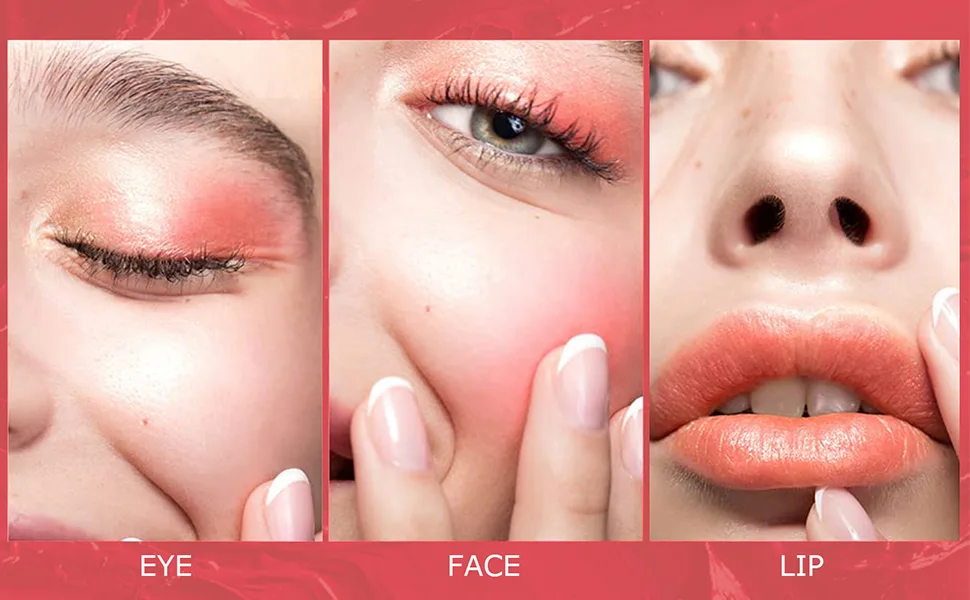 Cream Liquid Blush for Cheeks  Matte Blush Liquid Lightweight Breathable Natural Skin-friendly  Profusion Liquid Blush Is Mostly Used to Modify Face Shape Enhance Complexion  Create Advanced Makeup(03) - product information 8