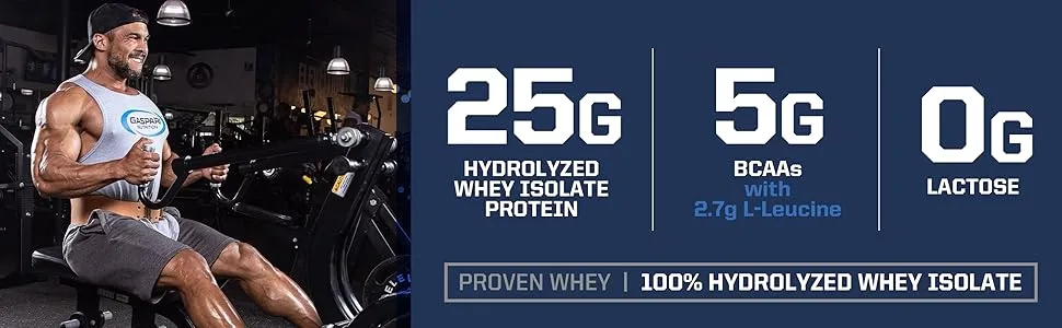 Gaspari Proven Whey Hydrolyzed Whey Isolate  - product information 22