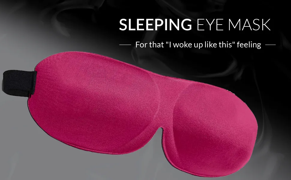 Lash Affair 3D Eye Mask for Sleeping Eyelash Extensions  Lash Protector Cupped Molded Night Sleep Mask  Contoured Mask Eye Cover  Comfortable and Lightweight  Pink - Sleeping Eye Mask