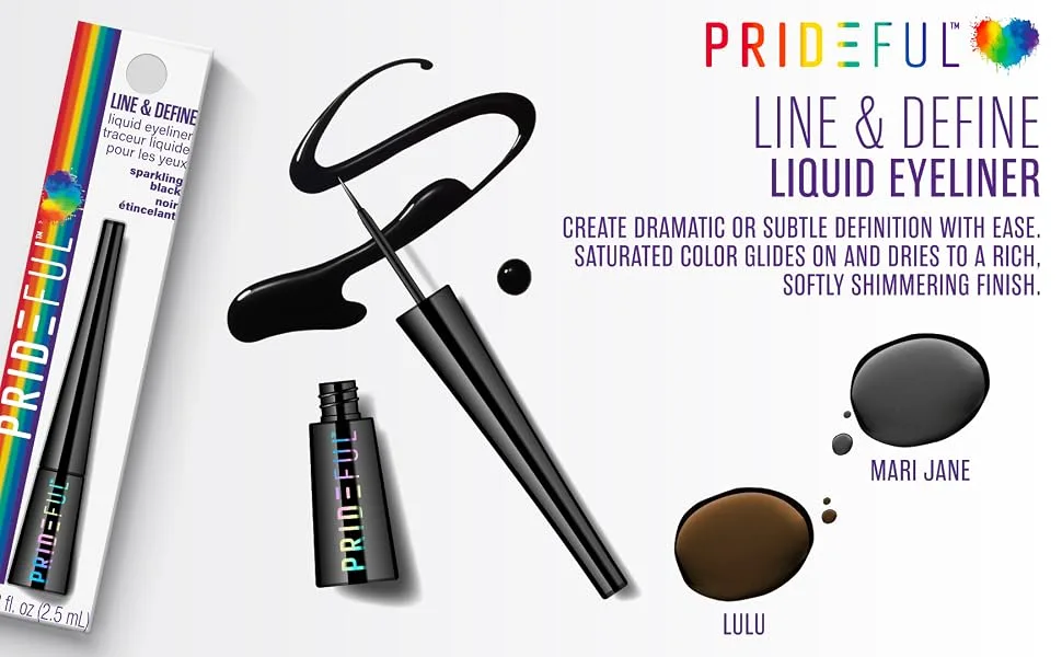 Prideful Line & Define - Liquid Eyeliner (Lulu) - liquid eyeliner