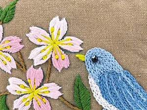 MITUKIYOUNG Embroidery Coin Purse Kits for Beginners  Embroidery Starter Kits DIY Wallet/Purse/Handbag with Birds Pattern & Instructions  Embroidery Hoops  Tools Brown - 9aEmbroidery Kit