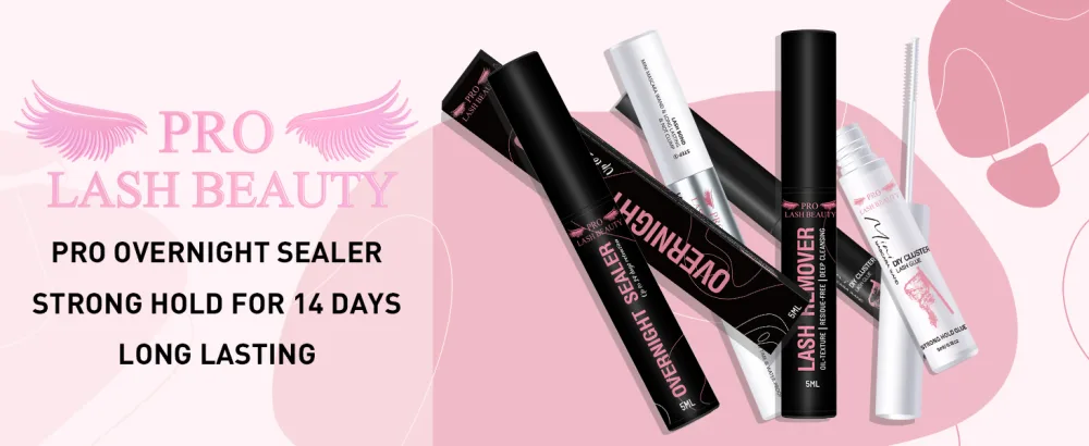 Lash Clusters Overnighter Sealer for Cluster Lashes DIY Extension Overnight Extend Wear Up to 14 Days Long Lasting Easy Remove 5ml Black 5 ml Overnight Sealer - seal