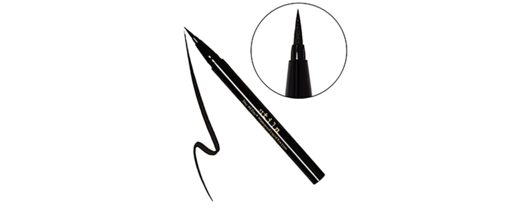 Stila Stay All Day Waterproof Liquid Eye Liner - Intense Black - Liner Tip
