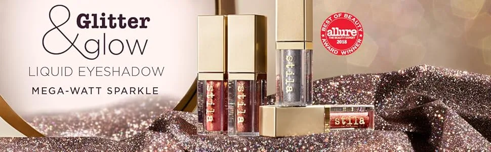 Stila Glitter & Glow Liquid Eye Shadow - Kitten Karma - Glitter & Glow Liquid Eyeshadow