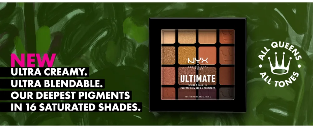 NYX PROFESSIONAL MAKEUP Ultimate Shadow Palette - Warm Neutrals - nyx ultimate shadow palette eyeshadow