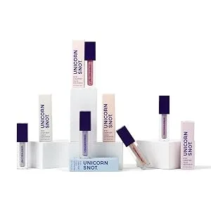 UNICORN SNOT Eyelighter - Liquid Eyeshadow Makeup - Long Lasting  Glitter Eyeshadow w/Buildable Intensity - Cruelty Free - Gluten Free - 0.17oz/5mL (Vogue/Purple Haze) - Unicorn Snot Eyelighter