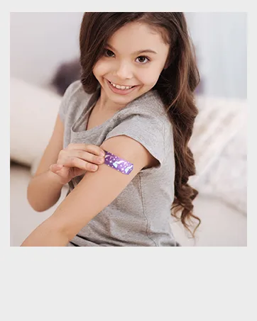 8 Styles Kids Fabric Bandages Flexible Self Adhesive Bandage Wrap for Small Cuts Scrapes Wounds Burns Baby Child Toddlers  Assorted Patterns (120 Pieces) - product information 3