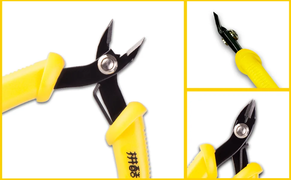 Piececool DIY Tools Set for Metal Earth Model Kits  2pcs/Set Professional Clipper and Needle Nose Pliers for Metal Puzzles Assembling Cutting and Bending Tools Kit - 3d model tools