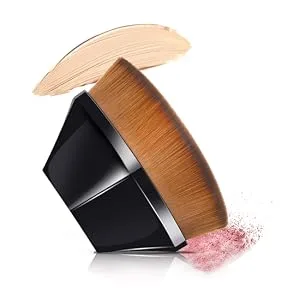 Mushroom Head Air Cushion CC Cream Foundation Full Coverage Foundation Foundation Makeup Brush Makeup Sponge Concealer Matte Oil Control Waterproof (104 Buff Beige + Natural CC) - product information 6
