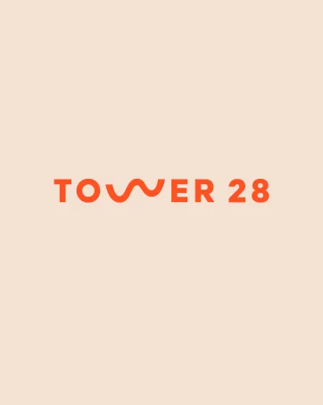 Tower 28 SOS Intensive Rescue Serum | Reduce Redness | Hypochlorous Acid Serum for Sensitive Skin | Target Blemishes and Irritation | 2 Fl Oz - tower 28logo
