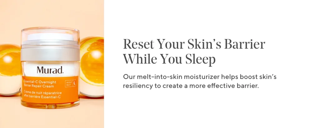 Murad Essential-C Overnight Barrier Repair Cream - Environmental Shield Vitamin C Moisturizer - Helps Neutralize Pollutants  Brighten and Smooth Skin  1.7 Fl Oz - claims