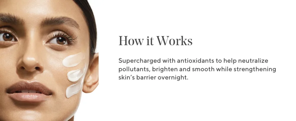 Murad Essential-C Overnight Barrier Repair Cream - Environmental Shield Vitamin C Moisturizer - Helps Neutralize Pollutants  Brighten and Smooth Skin  1.7 Fl Oz - how it works