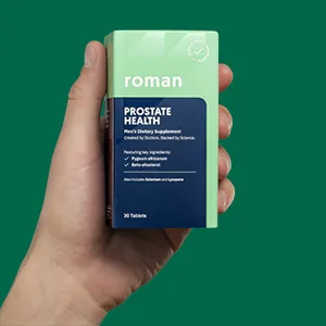 Roman Prostate Health Supplement for Men | with Selenium  Pygeum Africanum  Beta-Sitosterol  and Lycopene Associated with Prostate Health Support* | 30-Day Supply (30 Tablets) - roman prostate