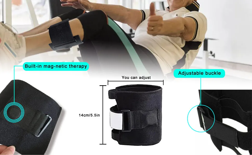 2PCS Pressure Point Brace Relieve Acupressure Leg Sciatica - Self Massage Tool  Body Trigger Point Massager (B) - sciatica pain relief brace