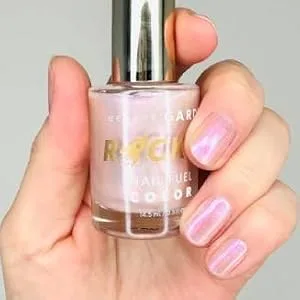 BeautyGARDE Rocket Nail Fuel Color (Rose Quartz) - Nail Lacquer & Strength Booster (0.5 Fl Oz)  Nonie Creme - rose