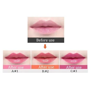 Deepmind 3 Pcs Crystal Jelly Lipstick Magic Lip Color Changing Lip Balm PH Clear Temperature Color Changing Lipstick Long Lasting Nutritious Moisturizing Lip Gloss - product information 5