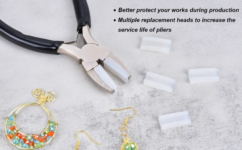 Nylon Pliers Jewelry Making Tools Carbon Steel Tools for Beading  Looping  Shaping Wire  Jewelry Making and Other Crafts - Nylon pliers