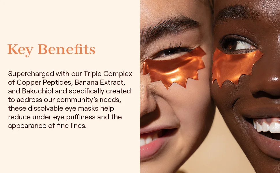 LIVE TINTED Rays Copper Eye Mask  5 Pairs - Rays