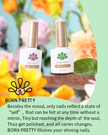 BORN PRETTY Non Stick Hand Extension Nail Gel Clear - spring gel nail polish