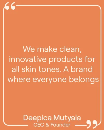 Live Tinted Huegloss Brave - BRand Story Quote