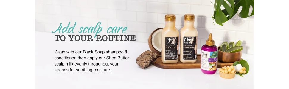 Maui Black Soap Shampoo 13 fl oz - image