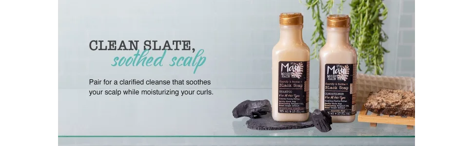 Maui Black Soap Shampoo 13 fl oz - image