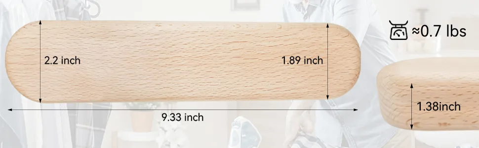 Tailors Clapper | Clapper Sewing Tool | Tailors Clapper for Quilting | Quilters Clapper | Wood Tailor Clapper for Pressing  Sewing  Quilting and Steam Ironing (Beech x 2 Pcs) - tailors clapper