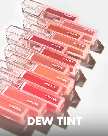 Amuse Vegan Face All Palette Eyeshadow Blush 3-in-1 Contouring Soft Matt (01 MOON GLOW) - dew tint