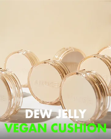 AMUSE Soft Cream Cheek (01 SPRINKLES) - dew jelly cushion foundation