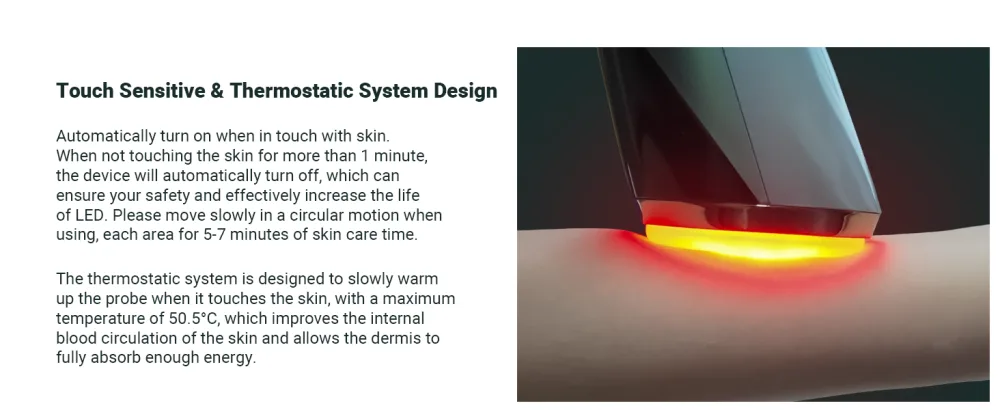 Red Light Therapy for Face - UUPAS LED Infrared Red Facial Light Therapy Device - product information 12