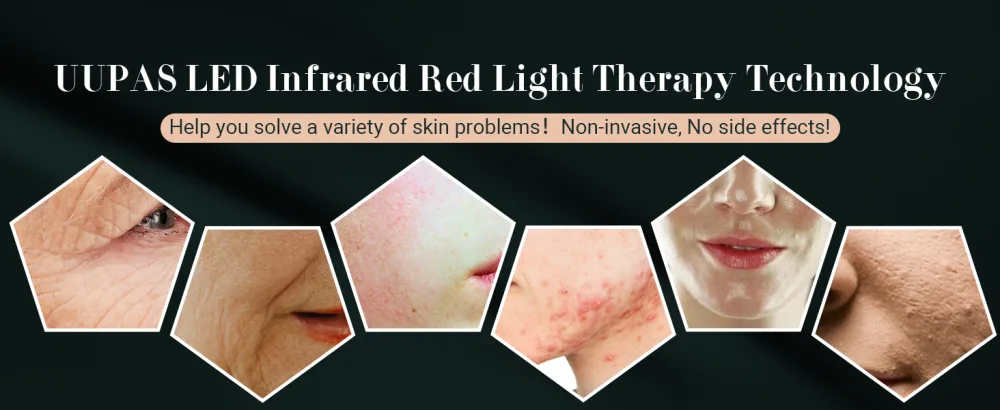 Red Light Therapy for Face - UUPAS LED Infrared Red Facial Light Therapy Device - product information 15
