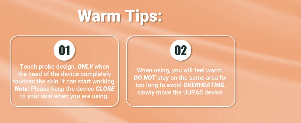 Red Light Therapy for Face - UUPAS LED Infrared Red Facial Light Therapy Device - product information 19